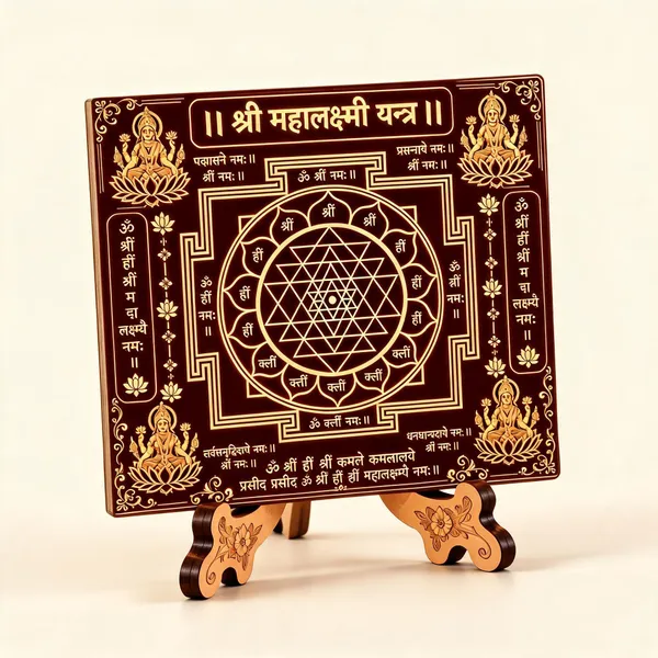 Shri_Mahalakshmi_Yantra_Mdf_Standee