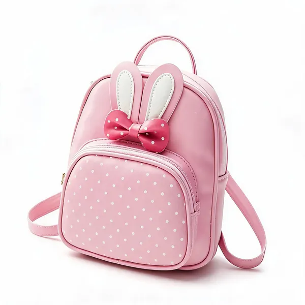 Raez_Baby_Pink_Pu_Rabbit_Design_Collage_Bag_For_Women