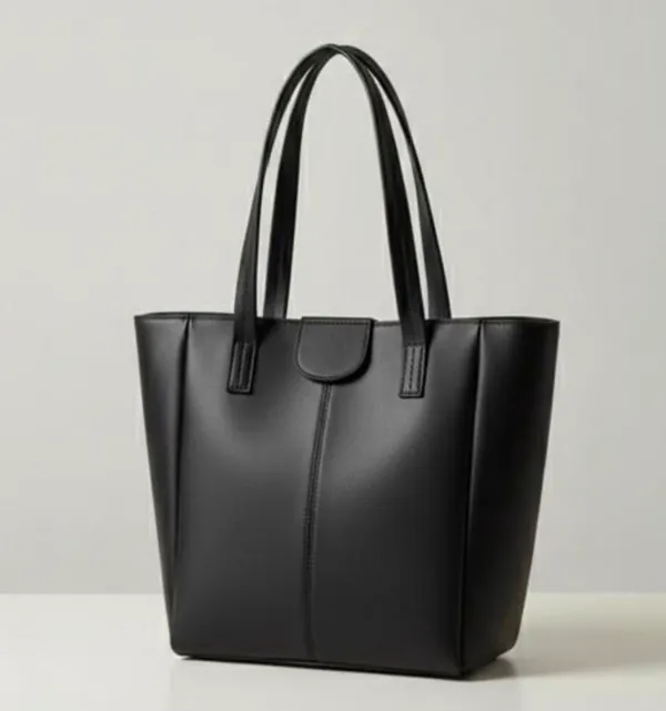 Raez_Black_Faux_Leather_Look_Pu_Handbag_For_Women