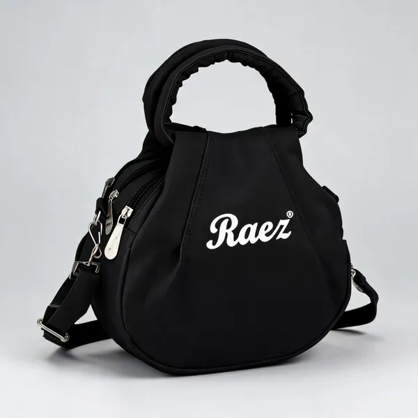 Raez_Black_Pu_Multiway_Sling_Bag_For_Women