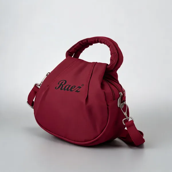 Raez_Maroon_Pu_Multiway_Sling_Bag_For_Women