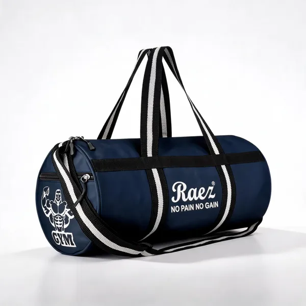Raez_Navy_Blue_Pu_Sports_Duffel_Gym_Bag_For_Unisex