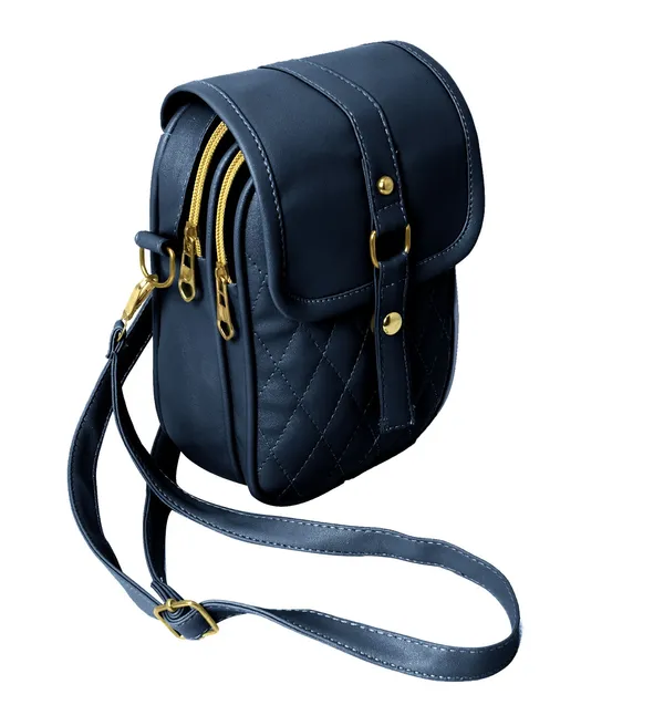 Raez_Black_Leather_Look_Pu_Crossbody_Sling_Bag_For_Women