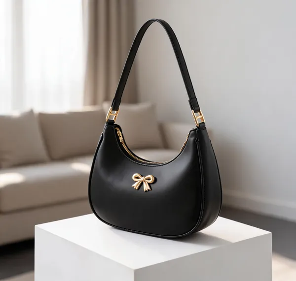 Raez_Black_Pu_Stylish_Sling_Bag_For_Women