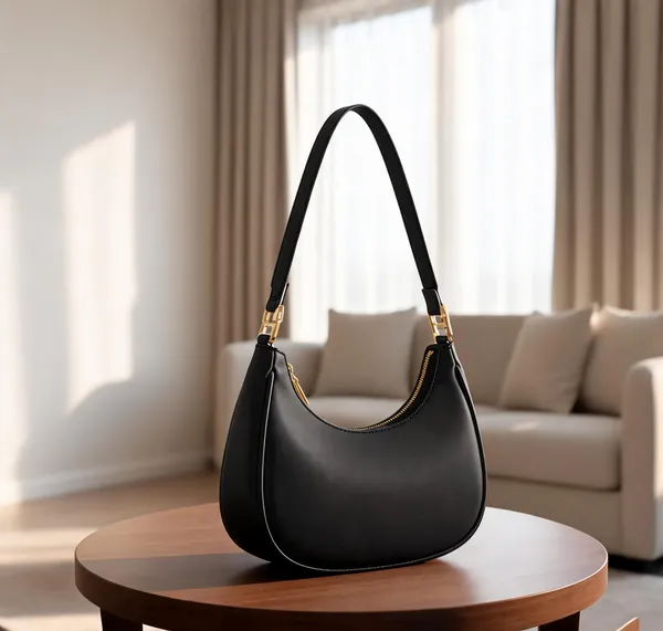 Raez_Black_Faux_Leather_Pu_Sling_Bag_For_Women