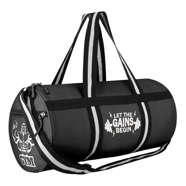 Raez_Black_Pu_Sports_Duffel_Gym_Bag_For_Unisex