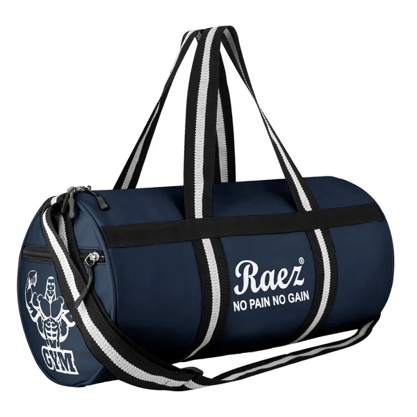 Raez_Navy_Blue_Pu_Sports_Duffel_Gym_Bag_For_Unisex