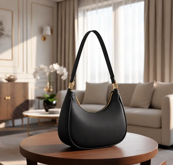 Raez_Black_Faux_Leather_Pu_Sling_Bag_For_Women