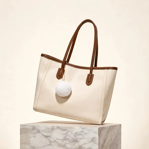 Raez_Cream_Structured_Pu_Handbag_For_Women