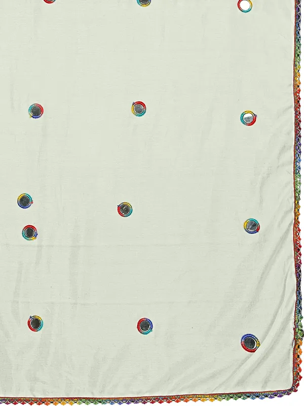 Mirror_Work_Art_Silk_Dupatta_For_Women_With_Lace_Border_White