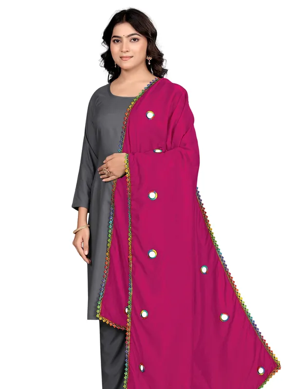 Mirror_Work_Art_Silk_Dupatta_For_Women_With_Lace_Border_Pink