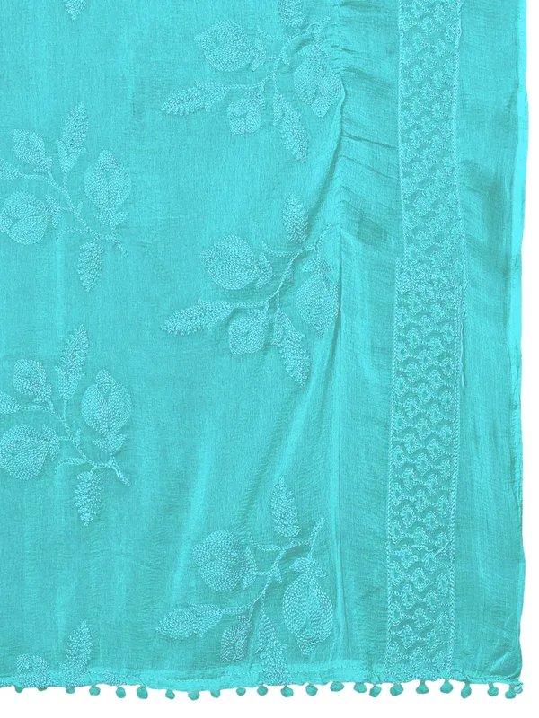 Embroidered_Chiffon_Dupatta_For_Women_With_Pom_Pom_Lace_Sky_Blue
