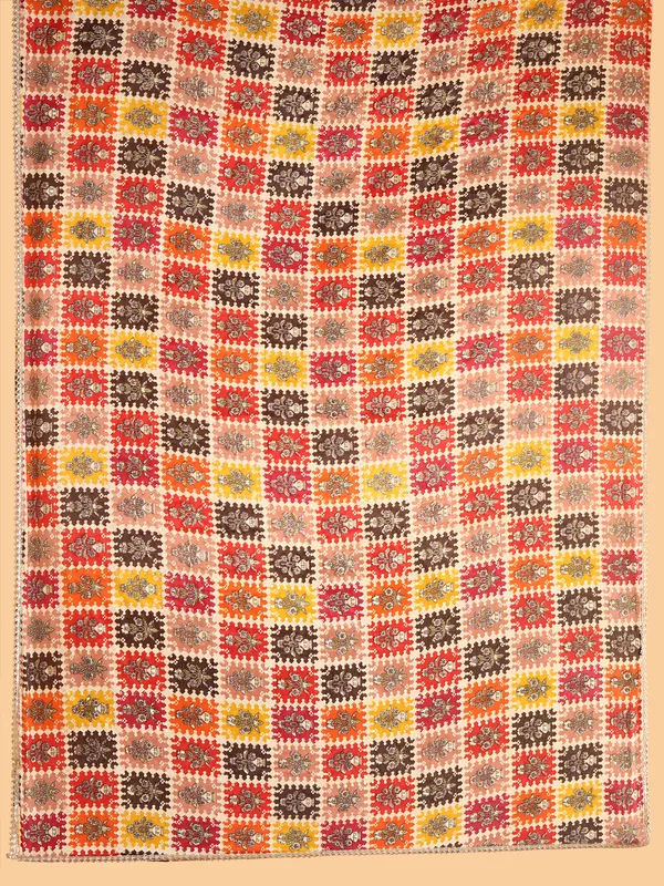 Chinon_Dupatta_With_Digital_Foil_Print_And_Lace_Border_Box_Red