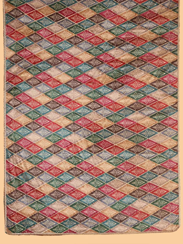 Chinon_Dupatta_With_Digital_Foil_Print_And_Lace_Border_Kajukatri