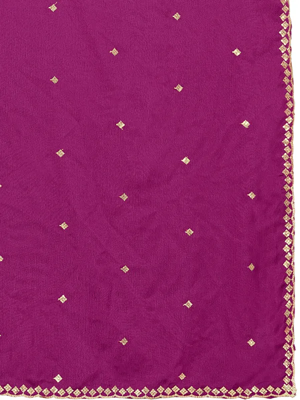 Chinon_Embroidered_Dupatta_With_Sequin_Butti_Scalloped_Border_Purple