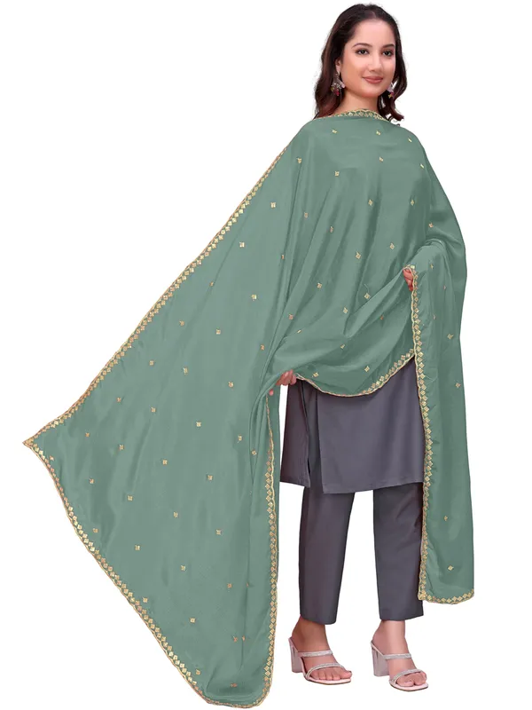 Chinon_Embroidered_Dupatta_With_Sequin_Butti_Scalloped_Border_Grey