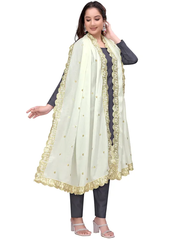 Chinon_Sequin_Embroidered_Dupatta_With_Scalloped_Floral_Border_White