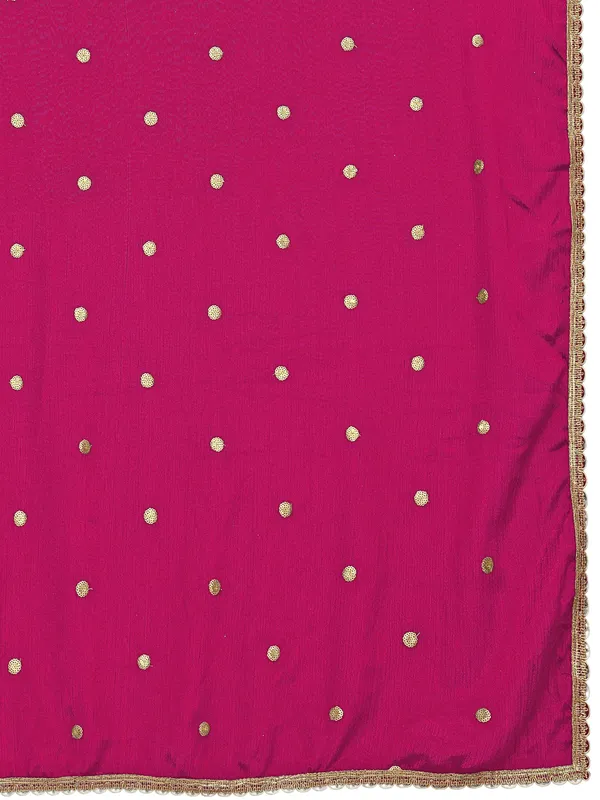 Chinon_Sequin_Butti_Dupatta_With_Scalloped_Zari_Lace_Border_Pink