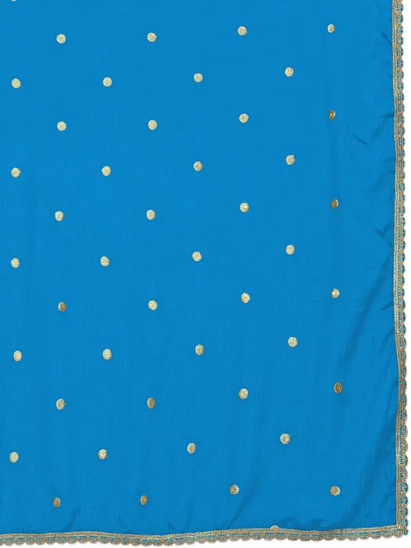 Chinon_Sequin_Butti_Dupatta_With_Scalloped_Zari_Lace_Border_Sky_Blue