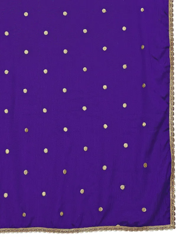Chinon_Sequin_Butti_Dupatta_With_Scalloped_Zari_Lace_Border_Violet