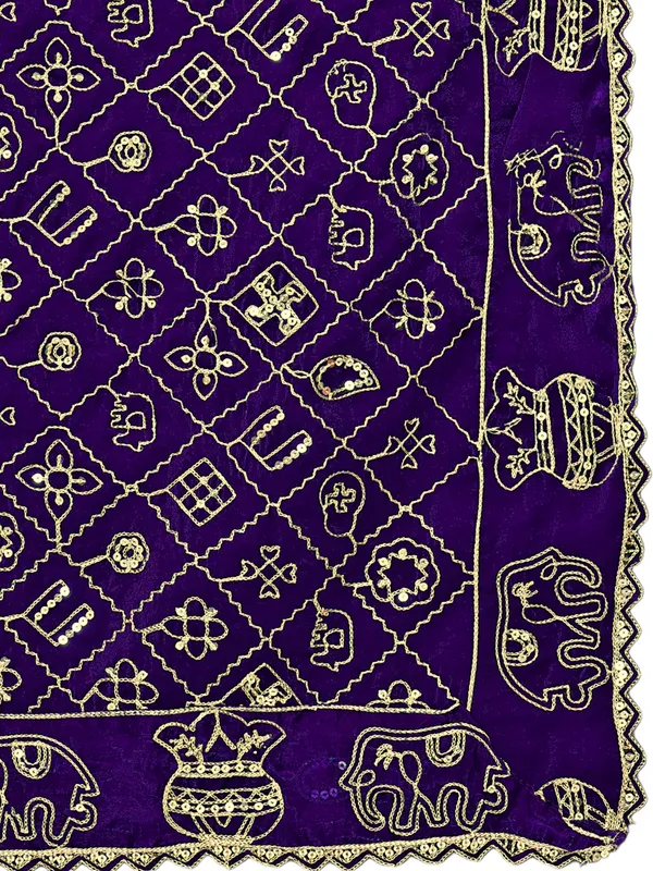 Art_Silk_Embroidered_Dupatta_With_Elephant_Kalash_Motifs_Navy_Blue