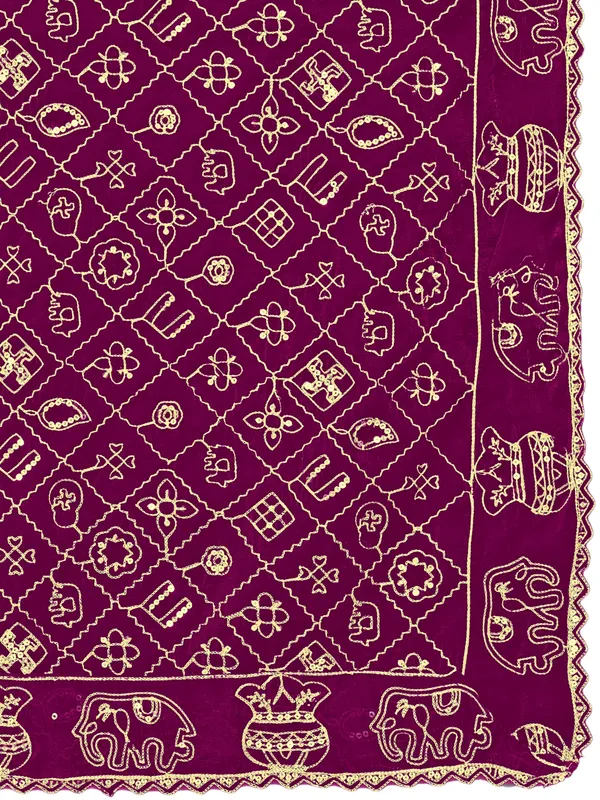 Art_Silk_Embroidered_Dupatta_With_Elephant_Kalash_Motifs_Wine