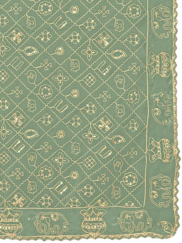 Art_Silk_Embroidered_Dupatta_With_Elephant_Kalash_Motifs_Pista_Green