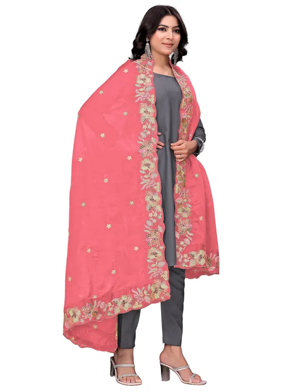 Art_Silk_Crush_Floral_Embroidered_Dupatta_With_Sequin_Work_Gajari