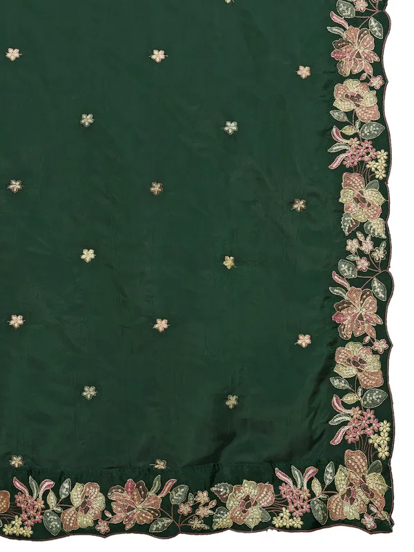 Art_Silk_Crush_Floral_Embroidered_Dupatta_With_Sequin_Work_Green