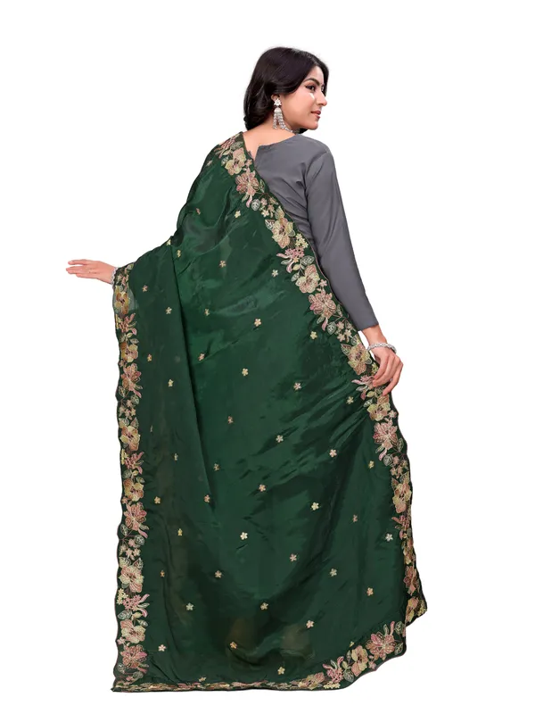 Art_Silk_Crush_Floral_Embroidered_Dupatta_With_Sequin_Work_Green
