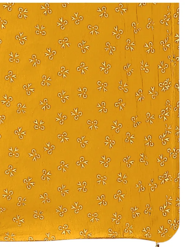 Chiffon_Dupatta_With_Golden_Foil_Print_Tassel_Latkans_Yellow
