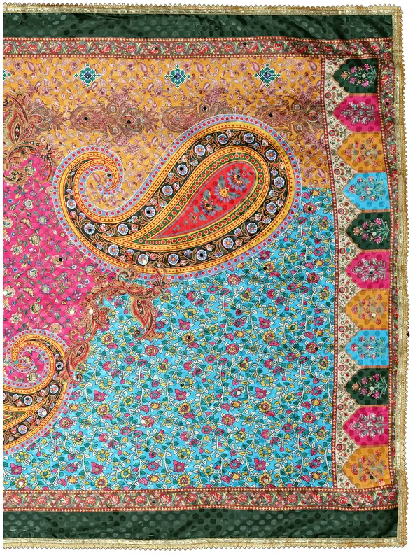 Mirror_Work_Printed_Art_Silk_Dupatta_With_Gota_Lace_Border_Multi_Color4