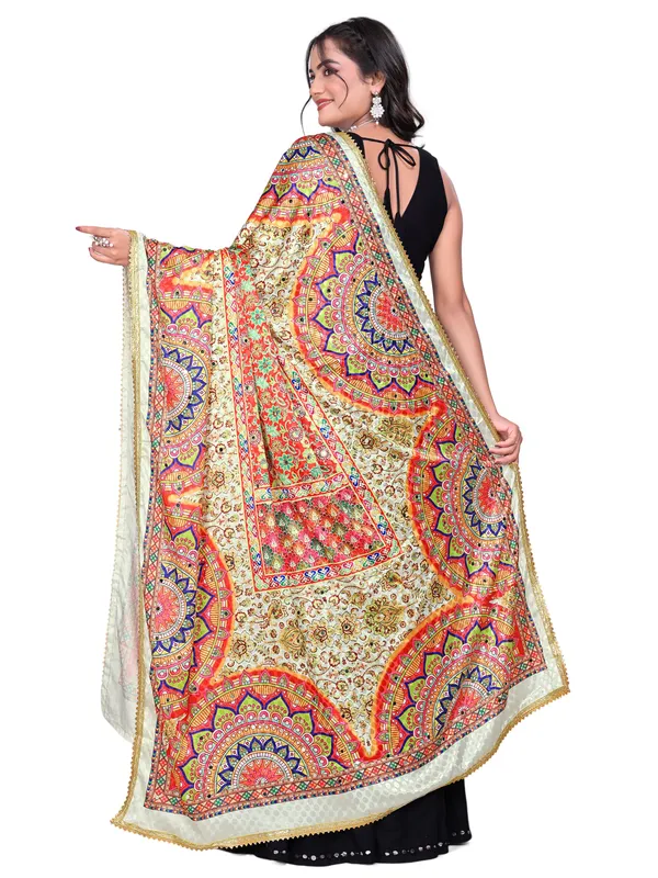Mirror_Work_Printed_Art_Silk_Dupatta_With_Gota_Lace_Border_Multi_Color5
