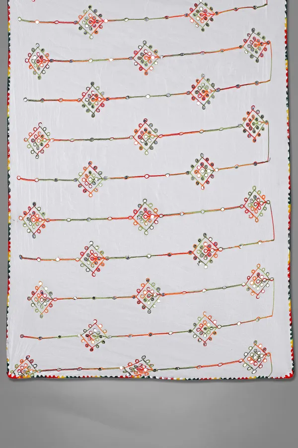 Kutchi_Style_Embroidered_Chiffon_Dupatta_With_Sequin_Work_White