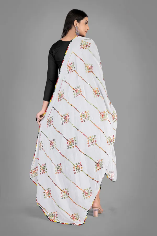 Kutchi_Style_Embroidered_Chiffon_Dupatta_With_Sequin_Work_White