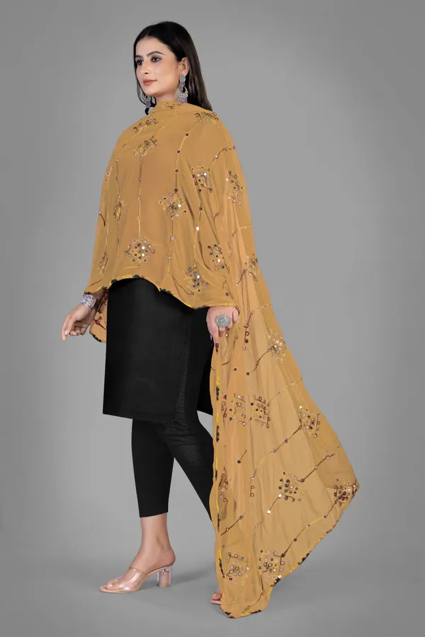 Kutchi_Style_Embroidered_Chiffon_Dupatta_With_Sequin_Work_Beige