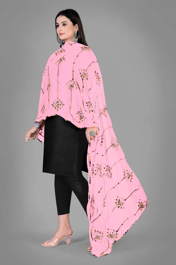 Kutchi_Style_Embroidered_Chiffon_Dupatta_With_Sequin_Work_Light_Pink