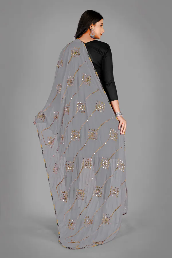 Kutchi_Style_Embroidered_Chiffon_Dupatta_With_Sequin_Work_Grey