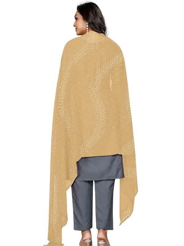 Stone_Work_Chiffon_Dupatta_With_Leaf_Vines_Tassel_Lace_Beige