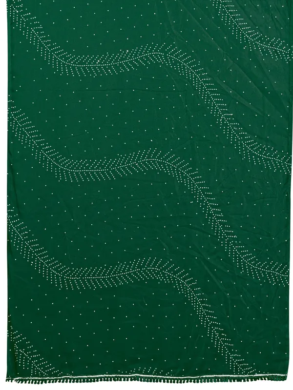 Stone_Work_Chiffon_Dupatta_With_Leaf_Vines_Tassel_Lace_Green