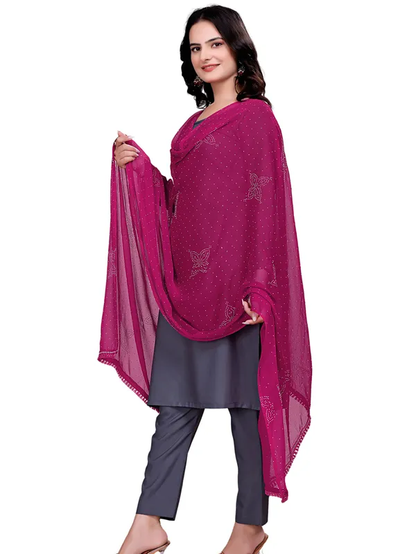 Stone_Work_Chiffon_Dupatta_With_Flower_Motifs_Tassel_Lace_Pink