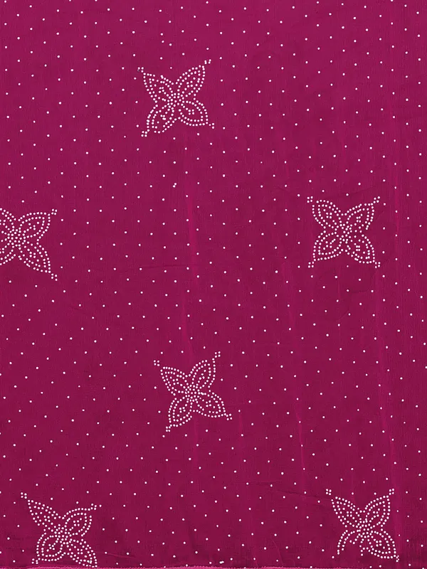 Stone_Work_Chiffon_Dupatta_With_Flower_Motifs_Tassel_Lace_Pink