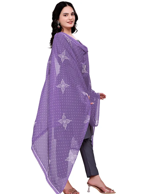 Stone_Work_Chiffon_Dupatta_With_Flower_Motifs_Tassel_Lace_Lavender