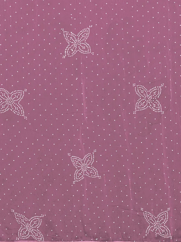 Stone_Work_Chiffon_Dupatta_With_Flower_Motifs_Tassel_Lace_Onion_Pink