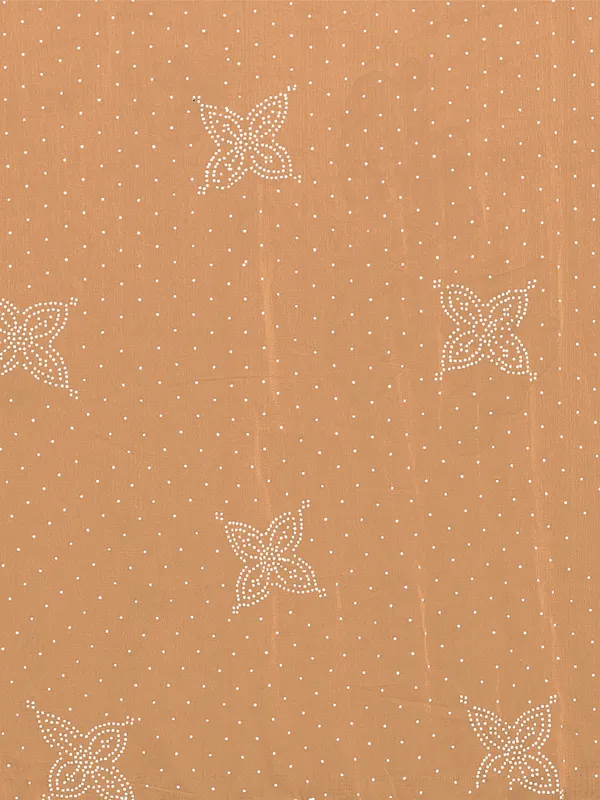 Stone_Work_Chiffon_Dupatta_With_Flower_Motifs_Tassel_Lace_Beige