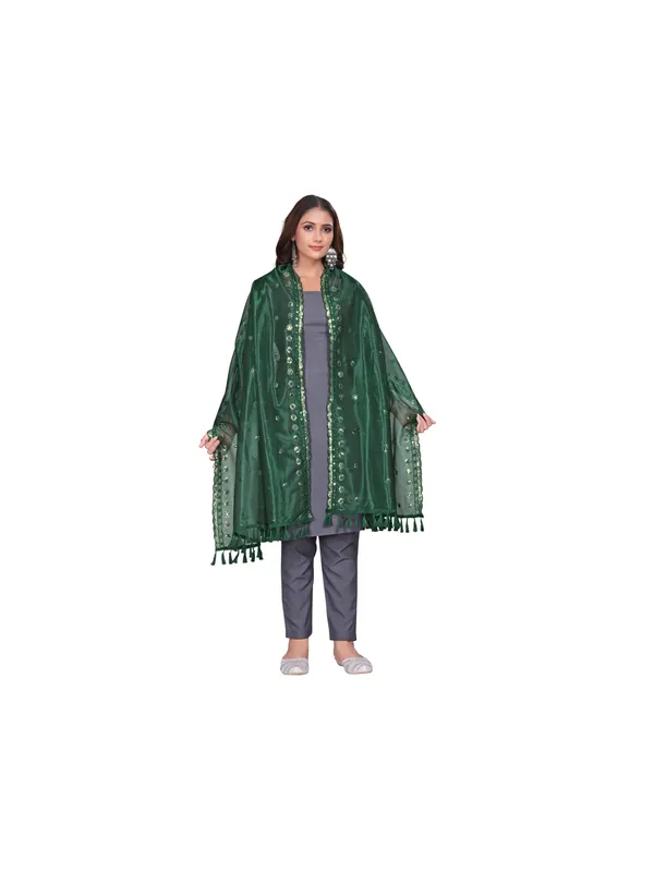 Mirror_Work_Organza_Dupatta_With_Sequin_Border_Tassels_Lavender