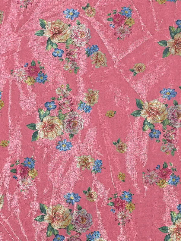 Organza_Dupatta_For_Women_Floral_Digital_Print_With_Tassels_Peach