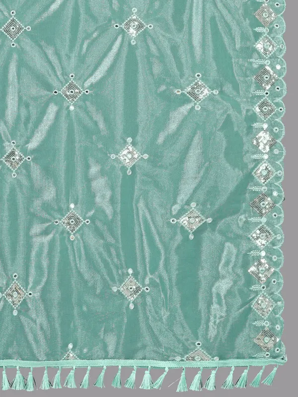 Organza_Embroidered_Dupatta_With_Sequins_Mirror_Work_Tassels_Sky_Blue