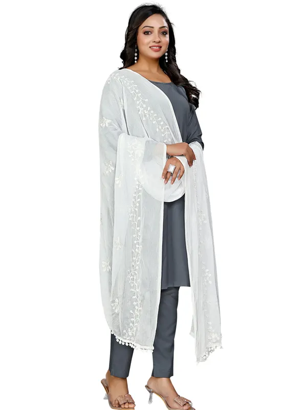 Chiffon_Embroidered_Dupatta_With_Floral_Butis_Pom_Pom_Lace_White1