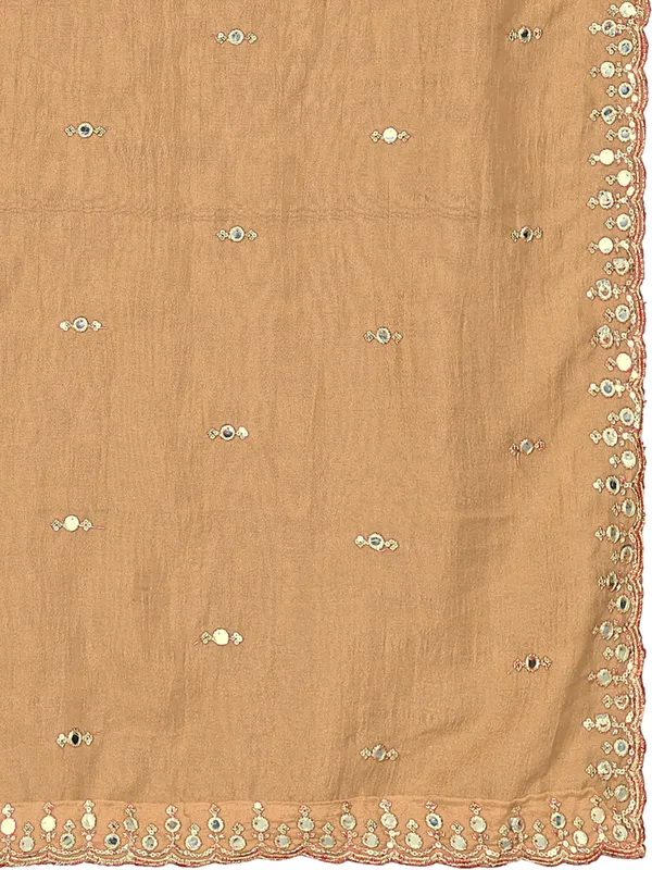 Vichitra_Art_Silk_Embroidered_Dupatta_With_Mirror_Work_Border_Beige